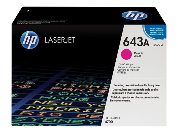 HP 643A - Magenta - original - LaserJet