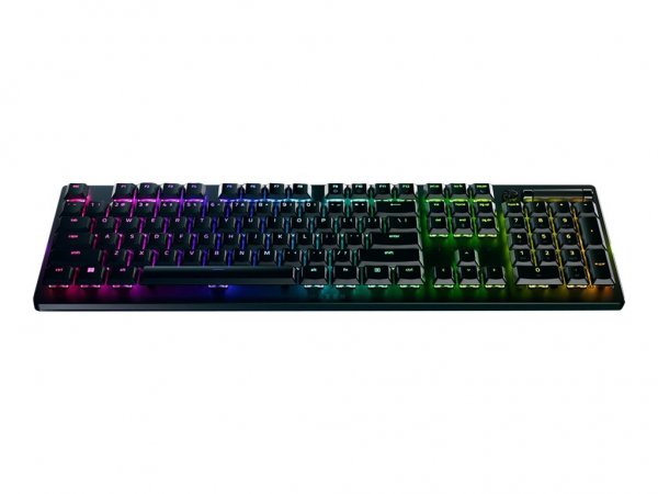 Razer DeathStalker V2 Pro - Full-size (100%) - USB + RF Wireless + Bluetooth - Optical key switch -