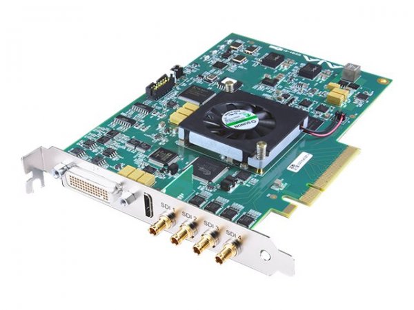 AJA KONA 4 - PCIe - BNC,HDMI - Attivo - 1 ventola(e) - 22 W - 0 - 40 °C