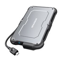 GrauGear externes Festpl.Gehäuse 2.5"HDD/SSD USB 3.2 Spritzs - Alloggiamento - 2,5"