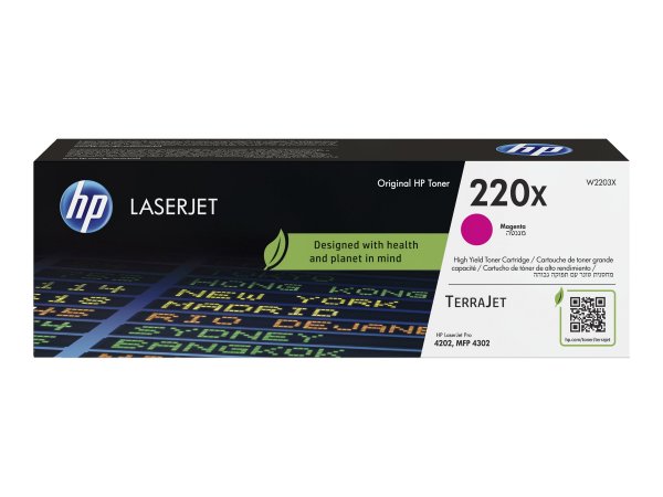 HP Cartuccia toner originale magenta LaserJet 220X - 5500 pagine - Magenta - 1 pz