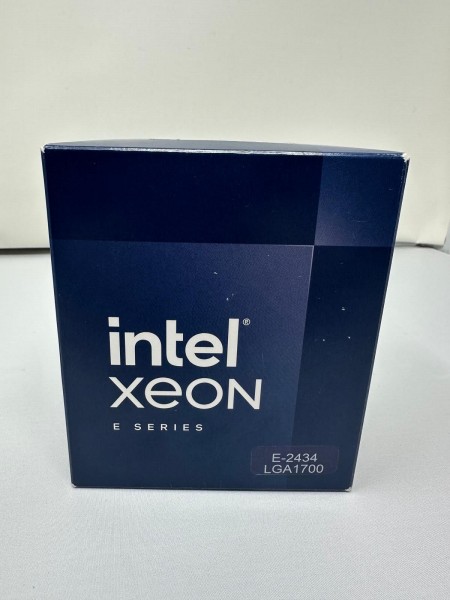 Intel Xeon E-2434 3,4 GHz - Skt 1700 Raptor Lake