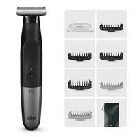 Braun XT5200 - Nero - Argento - Rettangolo - 1 mm - 5 mm - Barba - Viso - Batteria