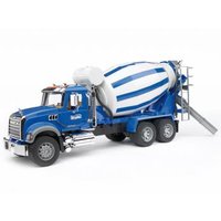 Bruder MACK Granite Cement mixer - 4 anno/i - ABS sintetico - Blu - Bianco