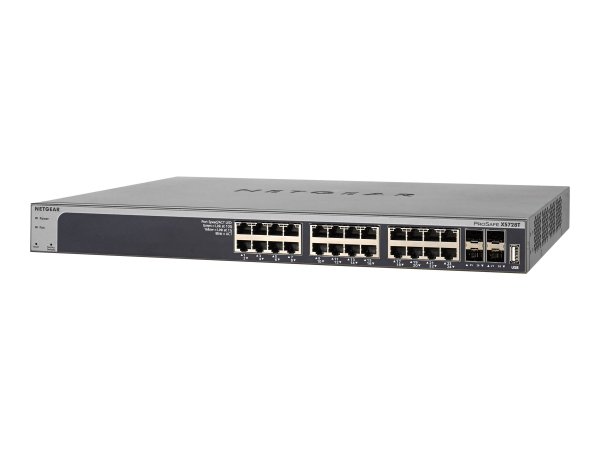 Netgear XS728T - Gestito - L2+/L3 - 10G Ethernet (100/1000/10000) - Full duplex - Montaggio rack