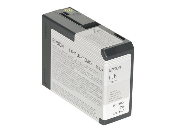 Epson Tanica Nero light-light - Nero light light - Inchiostro a base di pigmento - 80 ml - 1 pz