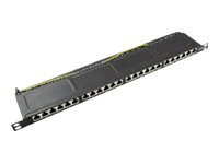 Helos Patch Panel - Rack montierbar - RJ-45 X 24 - Patch panel - Ethernet