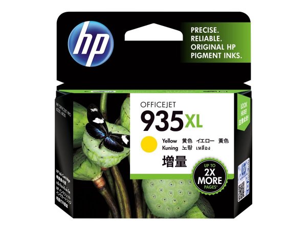 HP 935XL High Yield Yellow Original Ink Cartridge - Resa elevata (XL) - Inchiostro a base di pigment