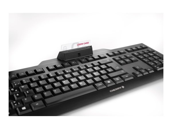 Cherry KC 1000 SC - Tastiera - AZERTY - Nero