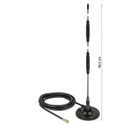 Delock 12428 - 0,6 dBi - 2.6 GHz - 50 ? - Antenna omnidirezionale - SMA - Polarizzazione verticale