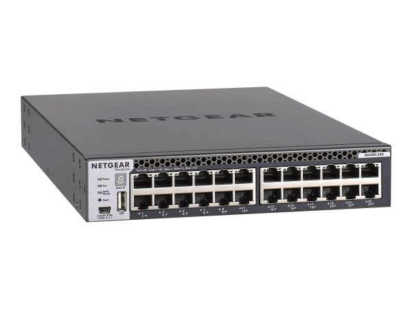 Netgear M4300-24X - Gestito - L3 - 10G Ethernet (100/1000/10000) - Montaggio rack - 1U