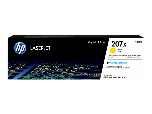 HP Cartuccia toner giallo originale LaserJet 207X ad alta capacità - 2450 pagine - Giallo - 1 pz