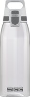 SIGG Total Color Transparent - 1000 ml - Uso quotidiano - Fitness - Sport - Trasparente - Tritan - A