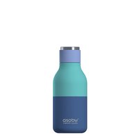 Asobu Urban - 460 ml - Sport - Uso quotidiano - Trekking - Blu - Turchese - Acciaio inossidabile - A