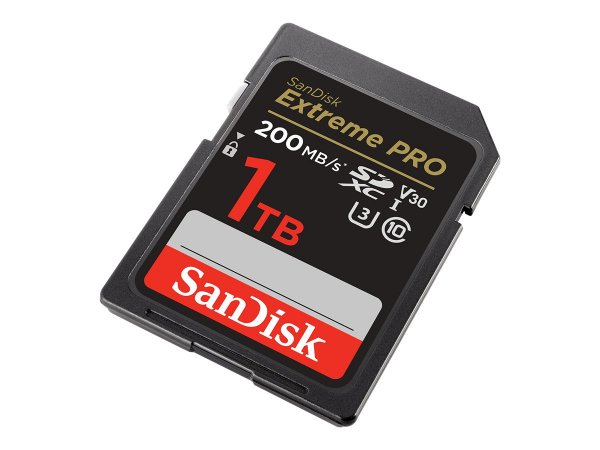 SanDisk Extreme PRO - 1000 GB - SDXC - Classe 10 - UHS-I - 140 MB/s - 90 MB/s