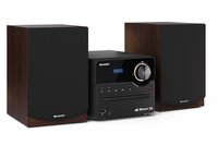 Sharp XL-B517D - Microsistema audio per la casa - Marrone - 1 dischi - 45 W - Range completo - 60 -