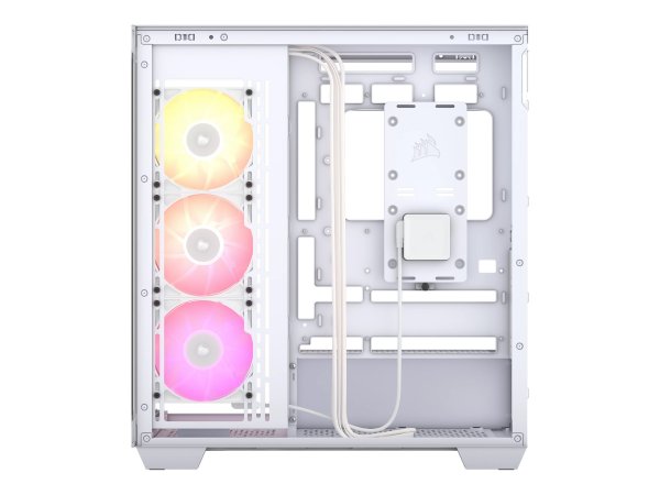 Corsair Case iCUE 3500X RGB Midi TG white BTF+ZERO