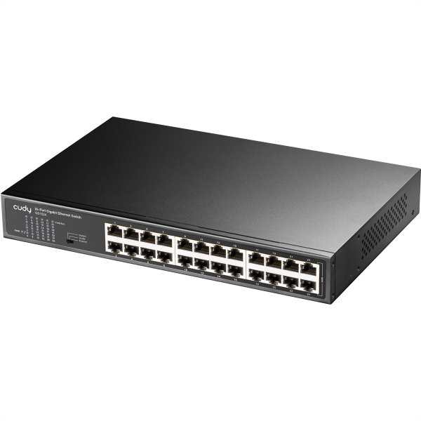 CUDY GS1024 - Gigabit Ethernet (10/100/1000) - Montaggio rack