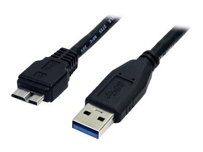 StarTech.com Cavo USB 3.0 SuperSpeed 50 cm nero A a Micro B - M/M - 0,5 m - USB A - Micro-USB B - US