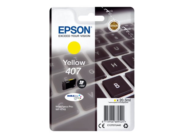 Epson WF-4745 - Resa elevata (XL) - 38,1 ml - 1900 pagine - 1 pz - Confezione singola