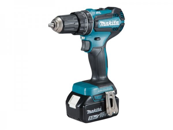 Makita DHP485RTJ - Trapano con impugnatura a pistola - Senza chiave - 1,3 cm - 28500 Giri/min - 3,8