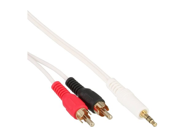 InLine Cavo Audio Jack 3,5mm maschio a 2x RCA maschio - 10m