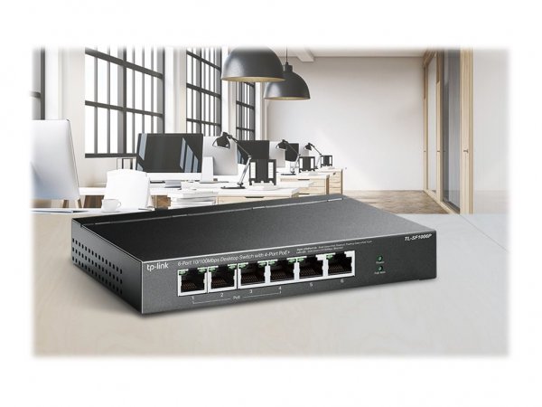 TP-LINK TL-SF1006P - V1 - switch