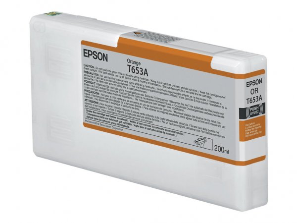 Epson Tanica Arancio - Inchiostro a base di pigmento - 200 ml - 1 pz