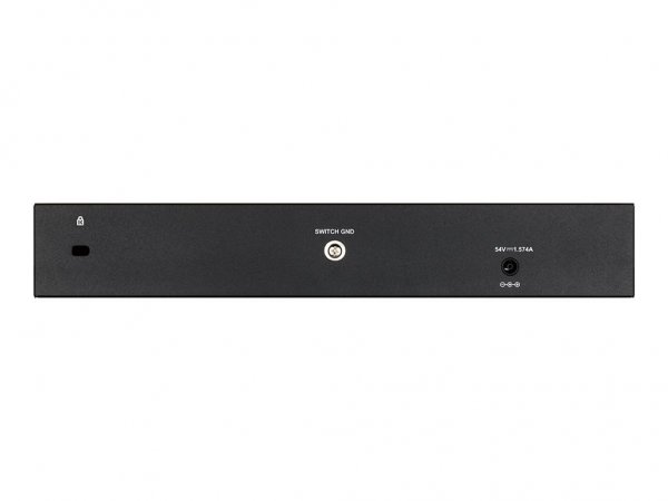 D-Link Web Smart DGS-1210-08P - Switch - managed - 8 x 10/100/1000 PoE+ 2 Gigabit - Interruttore - 1