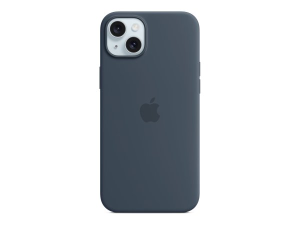 Apple iPhone 15 Plus Si Case Storm Blue