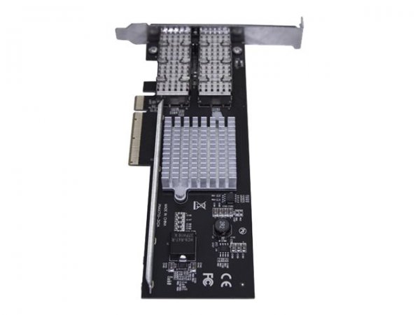 StarTech.com Scheda di rete NIC QSFP+ a doppia porta PCIe - PCI Express - Chip Intel XL710 - Interno