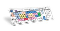 Logickeyboard LKB-MCOM4-CWMU-DE - Full-size (100%) - Cablato - USB - Interruttore a chiave meccanica