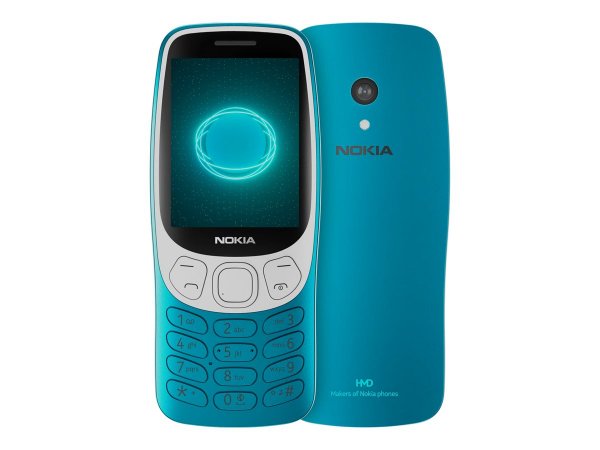 Nokia Mobile Phone Nokia 3210/4G/64 MB RAM/128 MB ROM/Blue/- CW