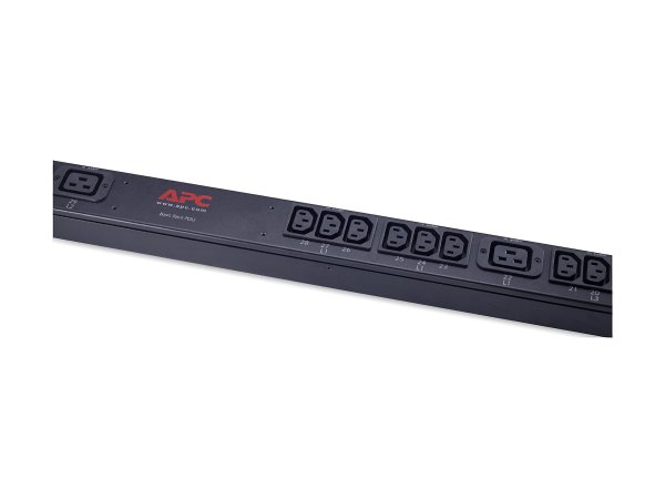 APC Rack PDU - Basic - Zero U - 11 kW - 230V - (36) C13 & (6) C19 - Basic - 0U - Verticale - Nero -