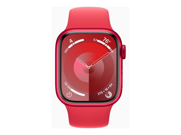 Apple Watch Series 9 GPS 45 mm Aluminiumgehäuse Sport Band Product Red