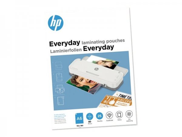 HP Laminierfolien Everyday A6 80 Micron 25x - A6