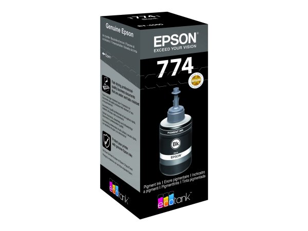 Epson Flacone inchiostro Nero a pigmenti - Nero - Epson - EcoTank ET-4550 EcoTank ET-3600 EcoTank ET