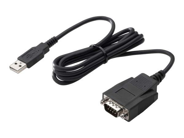 HP Adattatore da USB a porta seriale - Nero - USB tipo A - DB-9 - Maschio - Maschio - Business