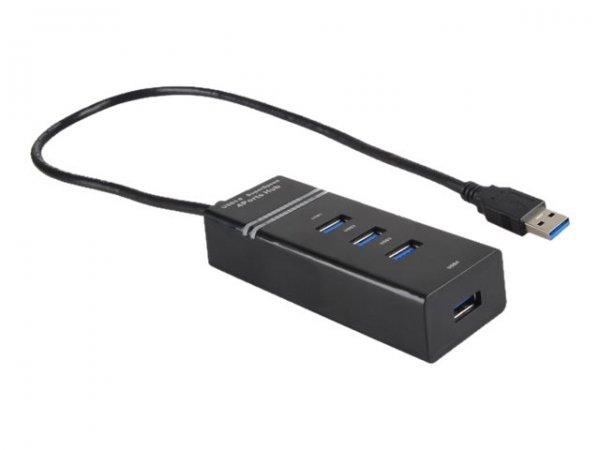 iBOX IUH3FB - USB 3.2 Gen 1 (3.1 Gen 1) Type-A - 5000 Mbit/s - Nero - 0,5 m