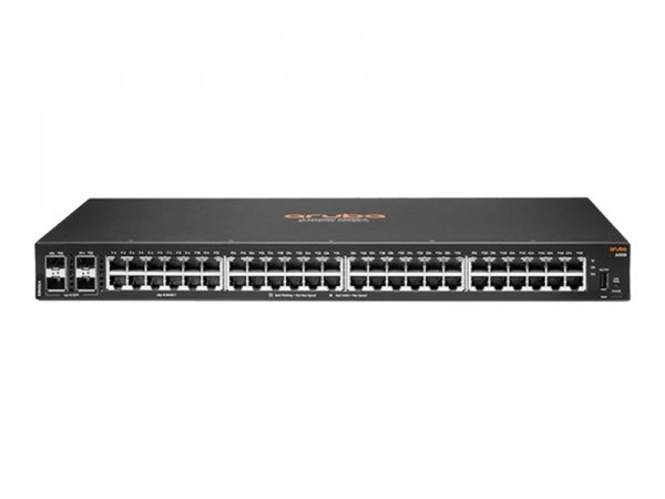 HPE 6000 48G 4SFP - Gestito - L3 - Gigabit Ethernet (10/100/1000) - Montaggio rack - 1U