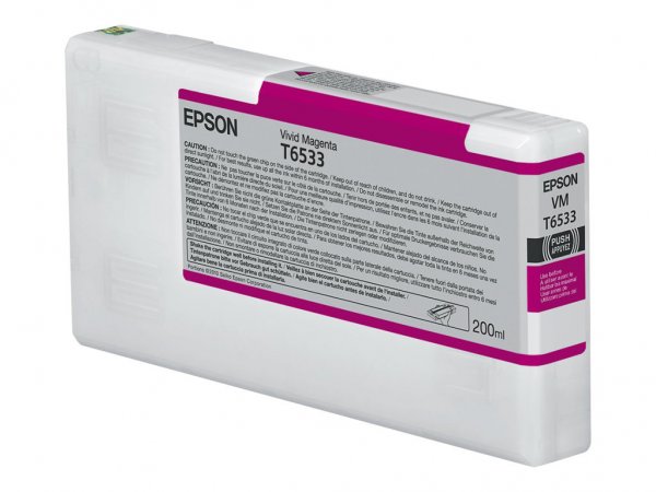 Epson Tanica Vivid-Magenta - Inchiostro a base di pigmento - 200 ml - 1 pz