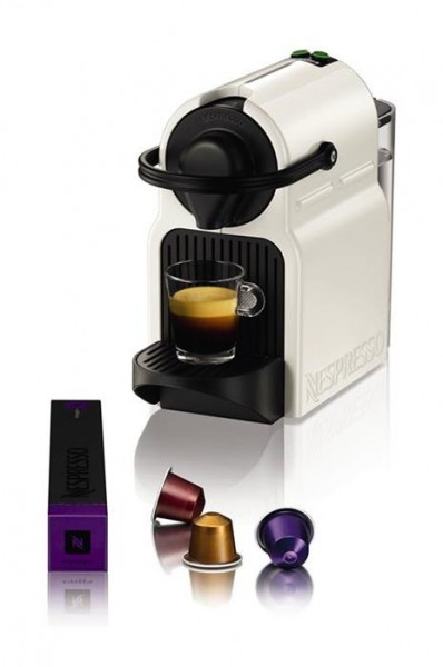 Nespresso Inissia XN1001 Macchina da caffè di Krups Sistema Capsule Serbatoio acqua 0.7L White