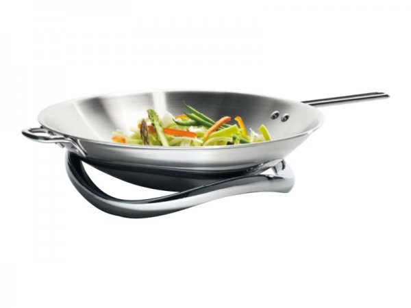 Electrolux INFI-WOK Wok silver - Wok/padella per cottura al salto