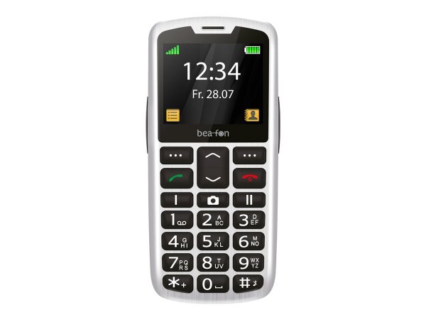 Bea-fon SL260 Mobiltelefon silber - Cellulare - 5,6 cm