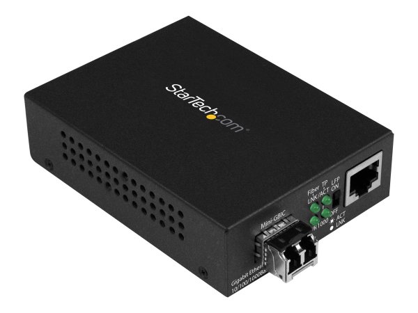 StarTech.com Convertitore multimediale compatto Gigabit Ethernet a Fibra multimodale - 850 nm LC - 5