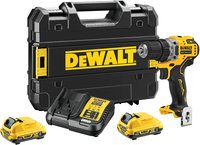 DEWALT DCD701D2-QW - Cacciavite elettrico - Impugnatura a pistola - Nero - Giallo - 1500 Giri/min -