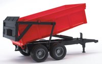 Bruder 2211 - Tipping trailer - 3 anno/i - Nero - Rosso - Acrilonitrile butadiene stirene (ABS)