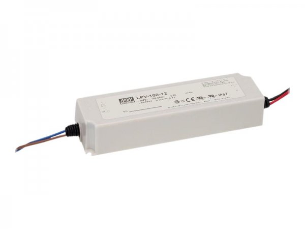 Meanwell MEAN WELL LPV-100-24 - 100 W - 90 - 264 V - 100,8 W - 47 - 63 Hz - 4.2 A - Bianco