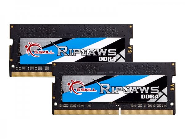 G.Skill Ripjaws F4-2666C19D-16GRS - 16 GB - 2 x 8 GB - DDR4 - 2666 MHz - 260-pin SO-DIMM