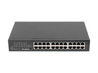 Lanberg RSGE-24 - Non gestito - Gigabit Ethernet (10/100/1000) - Montaggio rack - 1U